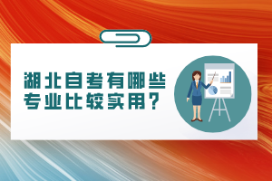 湖北自考有哪些專業(yè)比較實(shí)用？