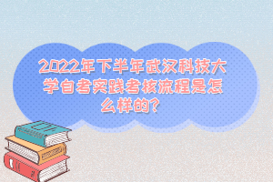 2022年下半年武漢科技大學(xué)自考實(shí)踐考核流程是怎么樣的？