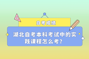 湖北自考本科考試中的實(shí)踐課程怎么考？