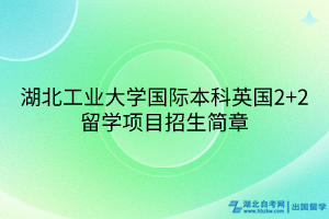 湖北工業(yè)大學(xué)國(guó)際本科英國(guó)2+2留學(xué)項(xiàng)目招生簡(jiǎn)章