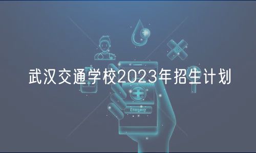 武漢交通學(xué)校2023年招生計(jì)劃