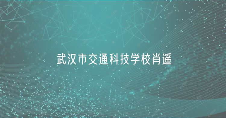 武漢市交通科技學(xué)校肖遙