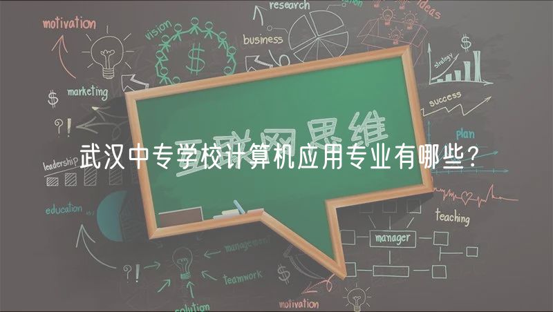 武漢中專學校計算機應用專業(yè)有哪些？