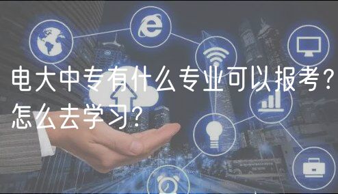 電大中專有什么專業(yè)可以報考？怎么去學習？