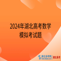 2024年湖北高考數(shù)學模擬考試題