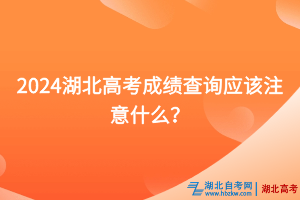 2024湖北高考成績(jī)查詢應(yīng)該注意什么？