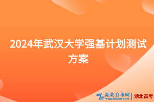 2024年武漢大學(xué)強(qiáng)基計(jì)劃測試方案