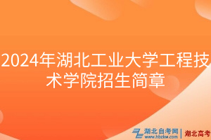 2024年湖北工業(yè)大學(xué)工程技術(shù)學(xué)院招生簡(jiǎn)章