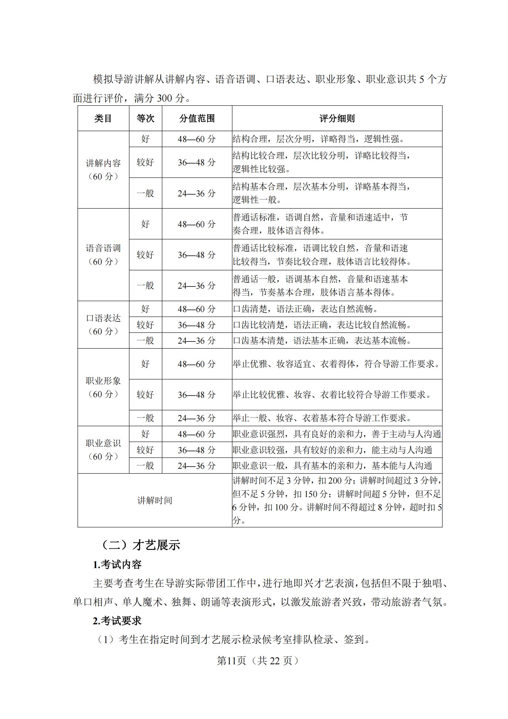 8-2025年湖北省技能高考技能考試大綱（旅游類）_10