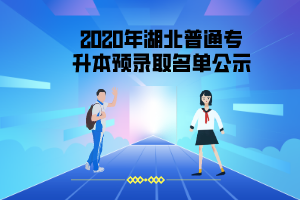 2020年湖北師范大學(xué)文理學(xué)院普通專升本招生考試預(yù)錄取名單