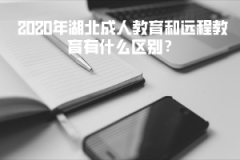 2020年湖北成人教育和遠程教育有什么區(qū)別？