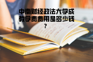 中南財(cái)經(jīng)政法大學(xué)成教學(xué)費(fèi)費(fèi)用是多少錢(qián)？