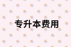 讀普通專升本可能要花多少錢？