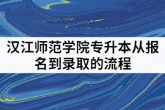 漢江師范學(xué)院2021年普通專(zhuān)升本從報(bào)名到錄取的流程是怎樣的？