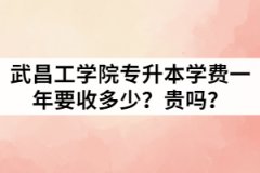 2021年武昌工學(xué)院專升本學(xué)費一年要收多少？貴嗎？