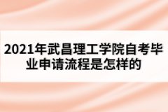 2021年武昌理工學(xué)院自考畢業(yè)申請(qǐng)流程是怎樣的