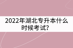 2022年湖北專升本什么時(shí)候考試？怎樣制定復(fù)習(xí)計(jì)劃？