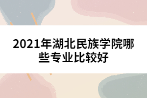 2021年湖北民族學(xué)院哪些專業(yè)比較好