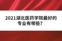 2021湖北醫(yī)藥學(xué)院最好的專業(yè)有哪些？