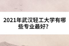 2021年武漢輕工大學(xué)有哪些專業(yè)最好？