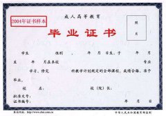 荊州理工職業(yè)學(xué)院成教畢業(yè)證書樣本