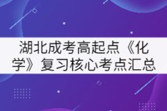 2021年湖北成人高考高起本《化學(xué)》復(fù)習(xí)核心考點(diǎn)六