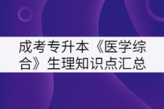 2021年湖北成考專升本《醫(yī)學(xué)綜合》生理知識點(diǎn)匯總