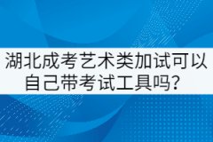 湖北成考藝術(shù)類加試可以自己帶考試工具嗎？
