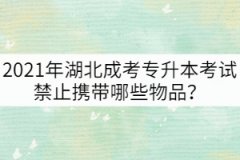 2021年湖北成考專升本考試禁止攜帶哪些物品？