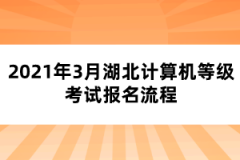 2021年3月湖北計(jì)算機(jī)等級(jí)考試報(bào)名流程