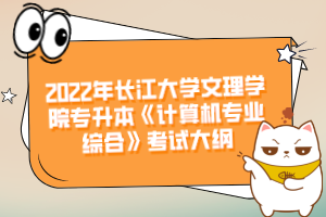 2022年長江大學(xué)文理學(xué)院專升本《計(jì)算機(jī)專業(yè)綜合》考試大綱