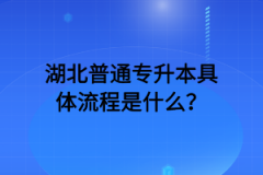 湖北普通專升本屬于第一學歷嗎？