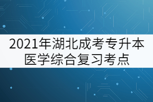 2021年湖北成考專升本醫(yī)學(xué)綜合復(fù)習(xí)考點(diǎn)：吸收